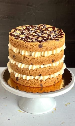 Cookie layer cake by Whipped Bakeshop in philadelphia