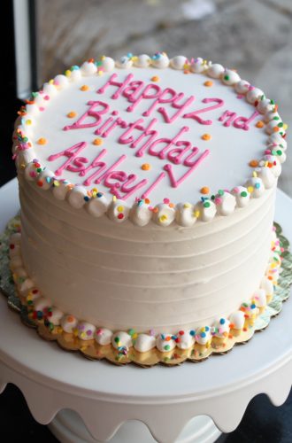 First Birthday Smash Cake - Whipped Bakeshop Philadelphia