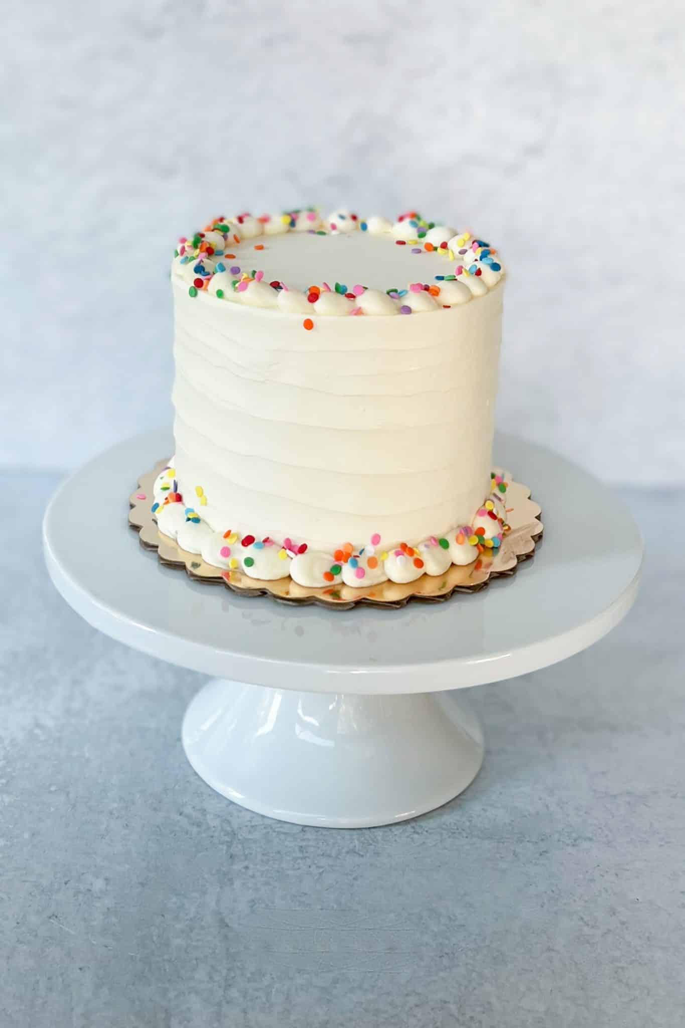 Whipping Cream Cake - My Baking Addiction