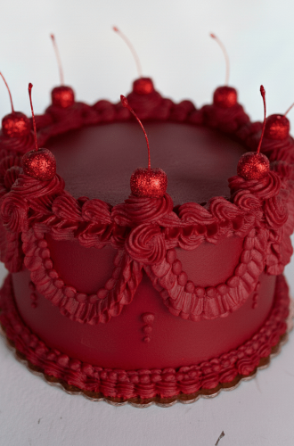 Custom Vintage cake by Whipped Bakeshop in Philadelphia